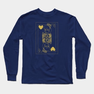 Linda Flynn-Fletcher - Queen of Hearts Long Sleeve T-Shirt